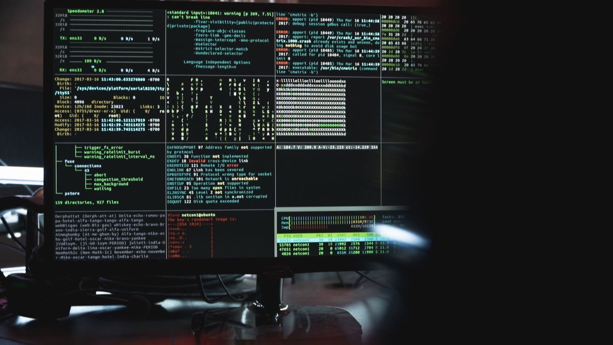 A monitoring terminal showing live system logs, representing the breach detection needed to meet the PDPC's three calendar day notification deadline