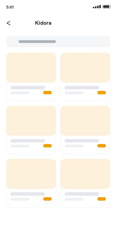 Kidora app — Check-in & attendance
