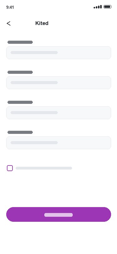 Kited app — Reading an article