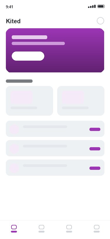 Kited app — Notifications