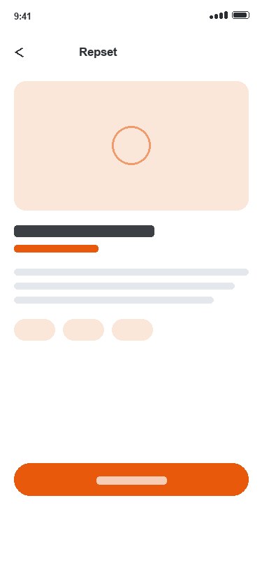 Repset app — Class detail