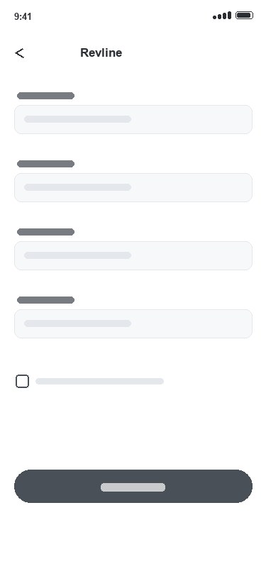 Revline app — Live job status