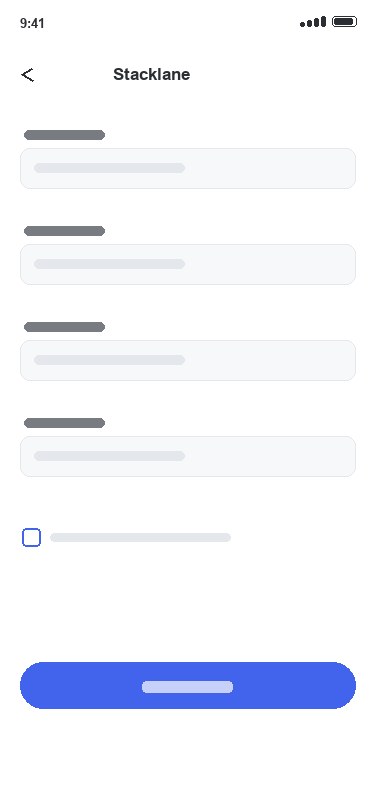 Stacklane app — Notifications