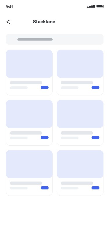 Stacklane app — Approvals inbox