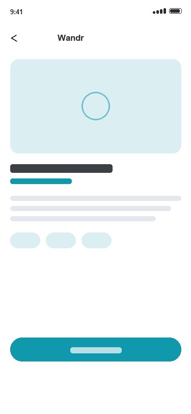 Wandr app — Build your itinerary