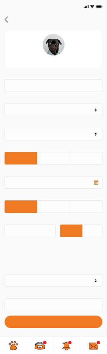 YepiPet app — Sign up